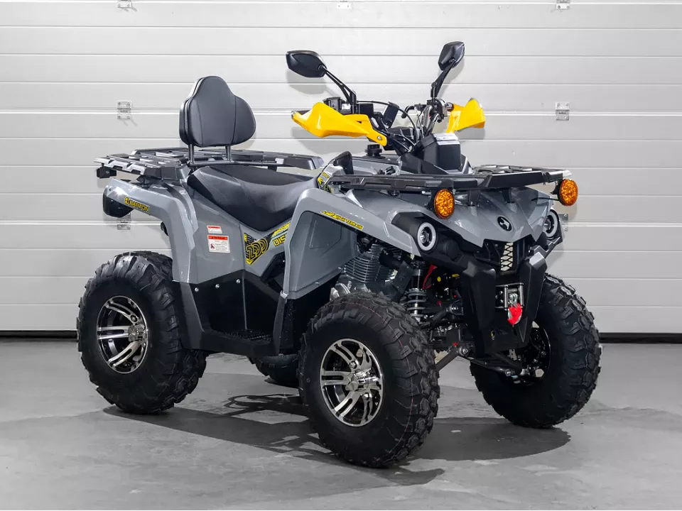 BARTON DISCOVER 200 Rendszámozható Felnőtt Quad
(Új) - Szürke-sárga - Image 2