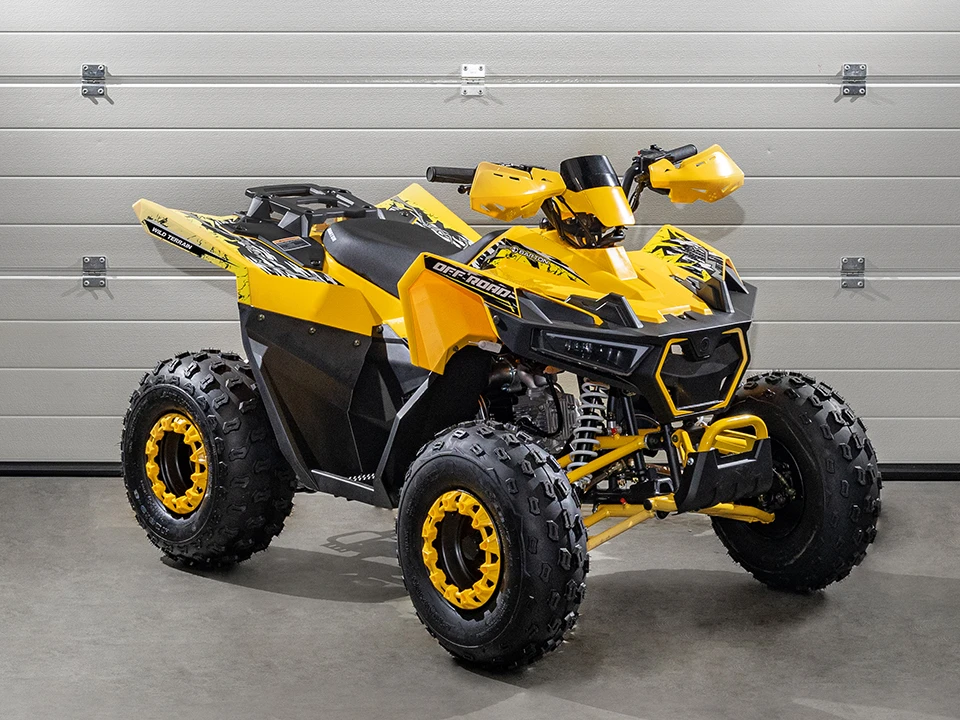 BARTON TERRAX 125 Gyerek Quad - Sárga - Image 2