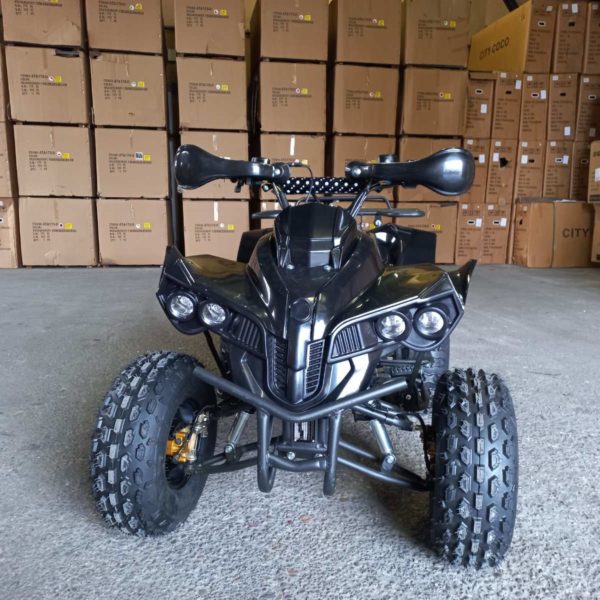 Gyerek quad KXD 008 125cc Fekete erősített modell - Image 2