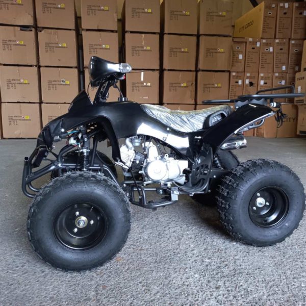 Gyerek quad KXD 008 125cc Fekete erősített modell - Image 3