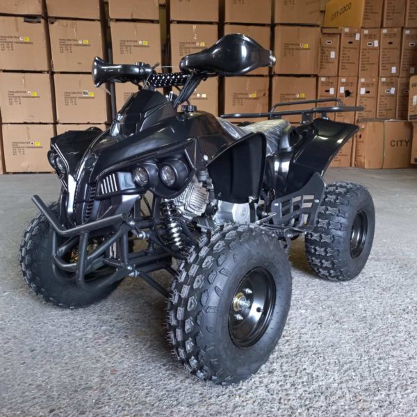 Gyerek quad KXD 008 125cc Fekete erősített modell - Image 4