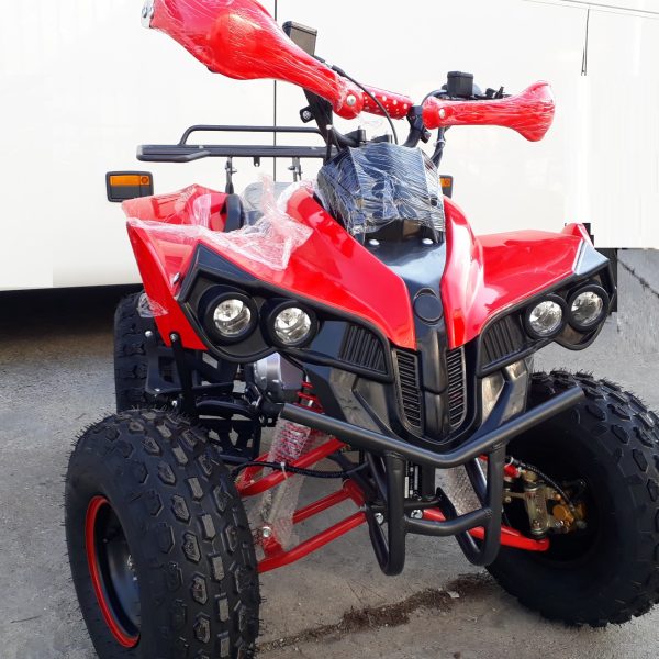 Gyerek junior quad KXD 008 125cc erősített modell, piros színben - Image 3