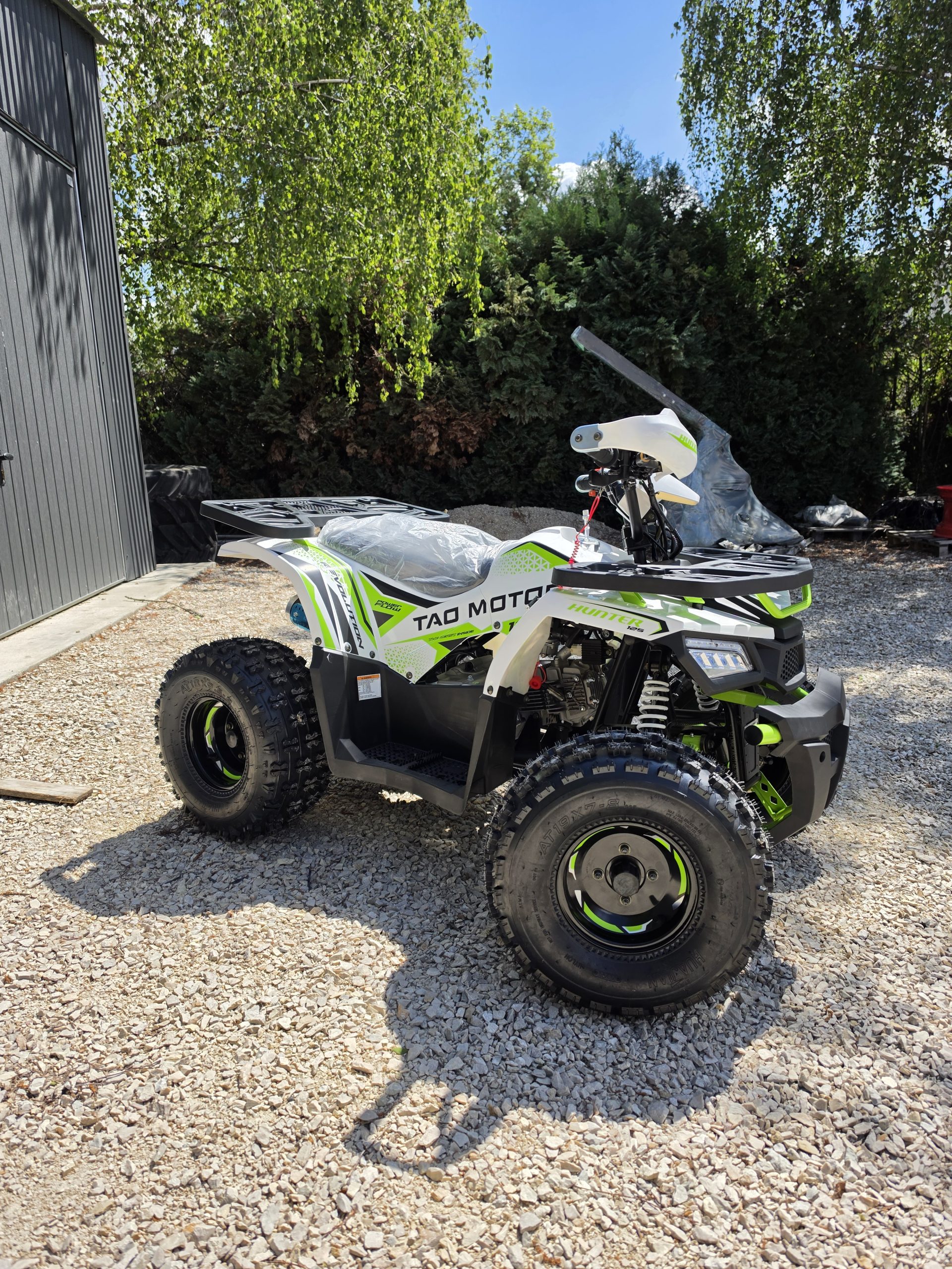 Gyerek quad Tao Hunter 125cc benzines ,fehér - Image 2