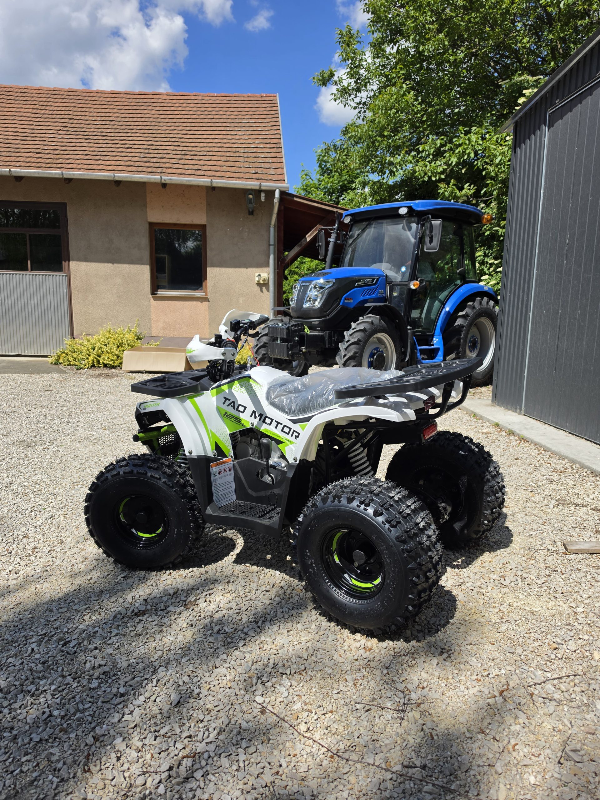 Gyerek quad Tao Hunter 125cc benzines ,fehér - Image 3