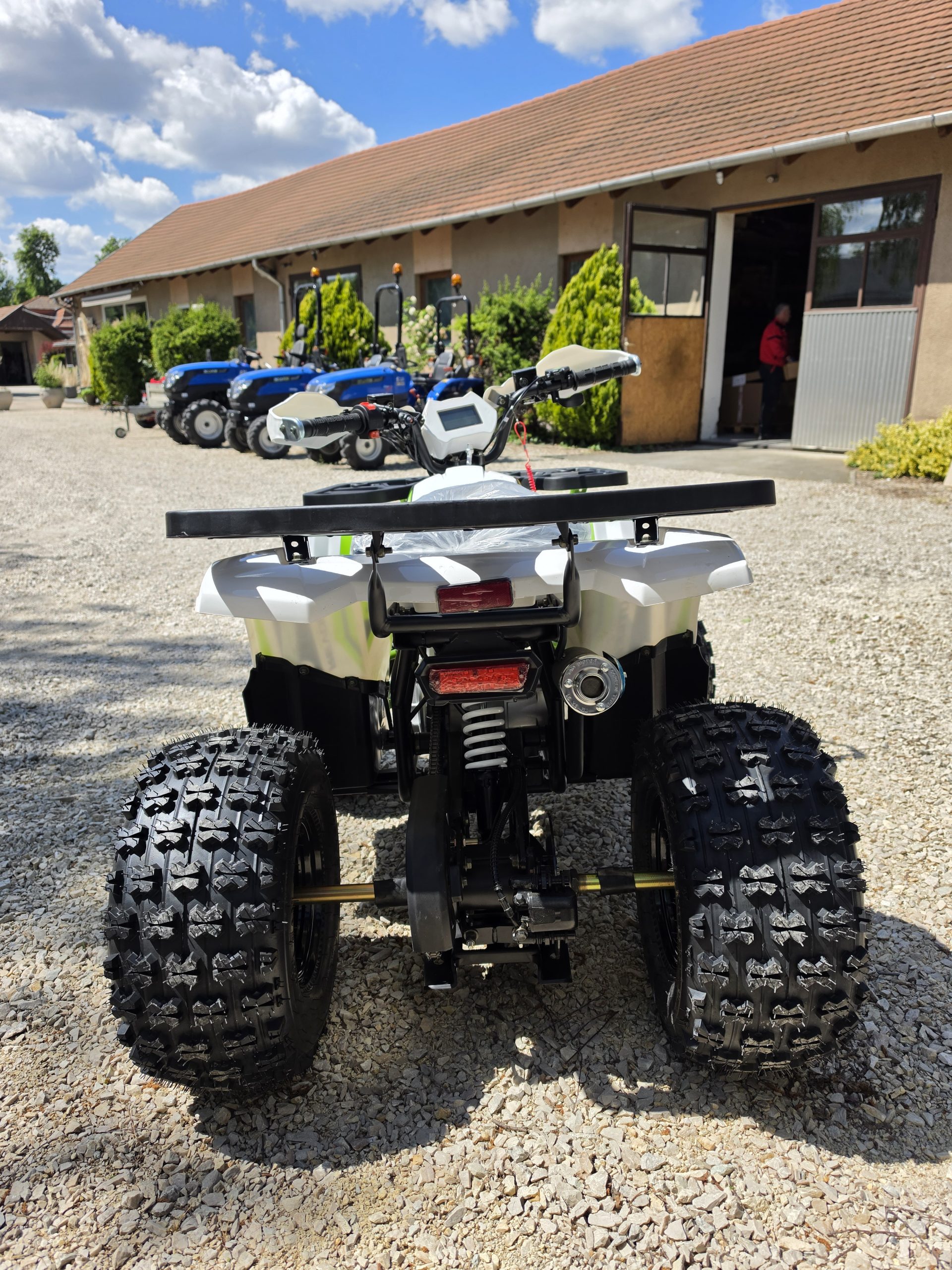 Gyerek quad Tao Hunter 125cc benzines ,fehér - Image 4
