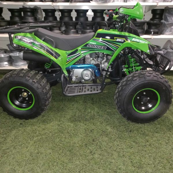 gyerek quad kxd 008 125cc Zöld, erősített modell - Image 2