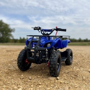 Kétütemű gyerek quad KXD M7 kék benzines, berántós
