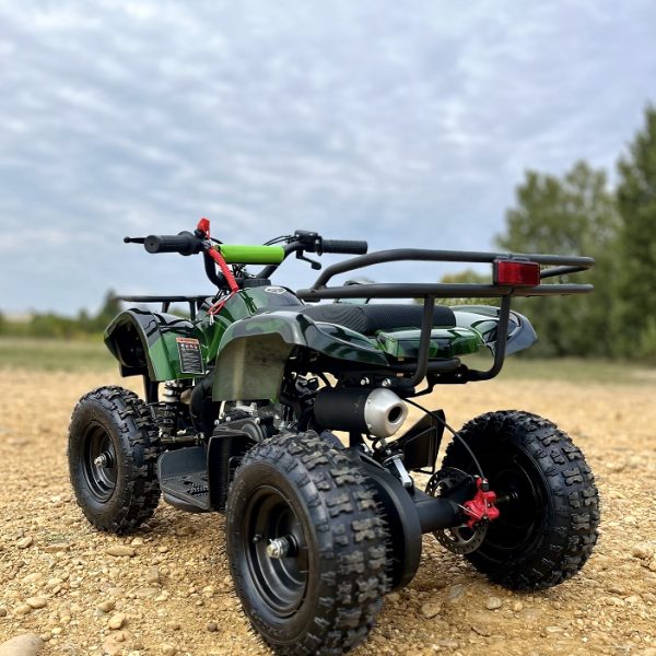 Benzines gyerek quad kétütemű KXD M7 fekete / terep - Image 2