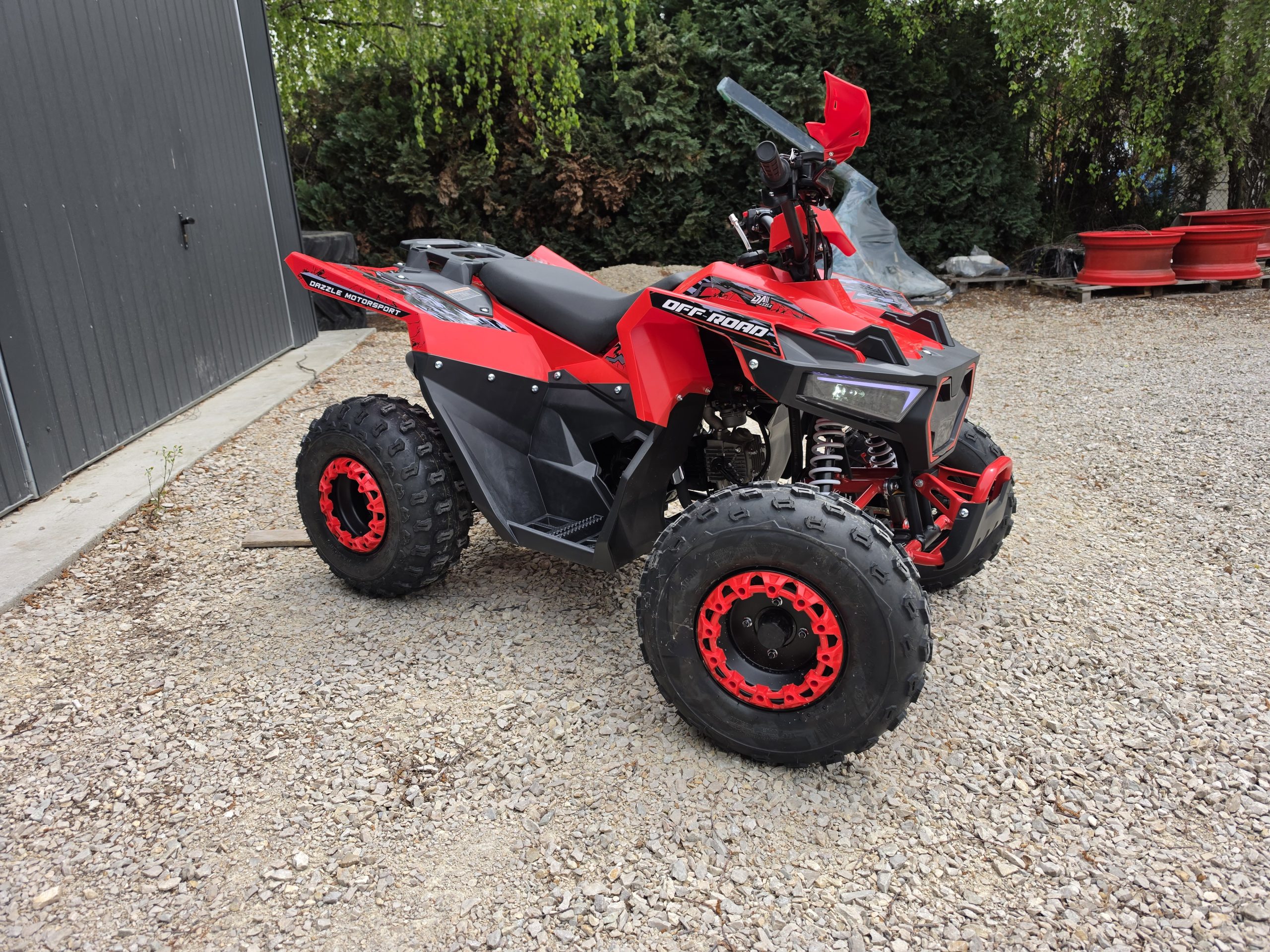 AFF125cc gyerek quad automata piros - Image 2