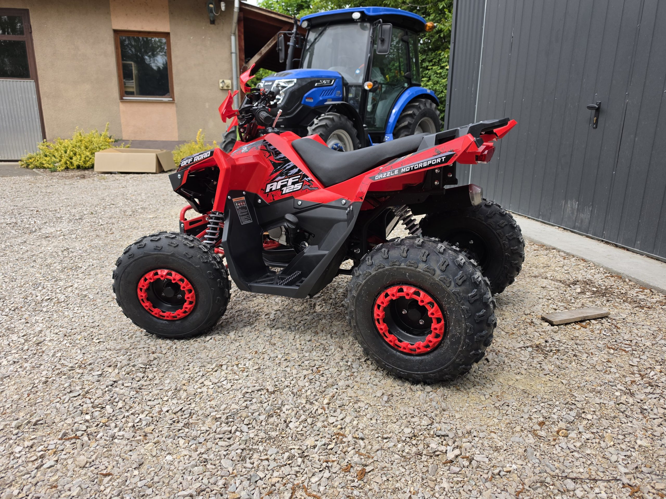 AFF125cc gyerek quad automata piros - Image 4