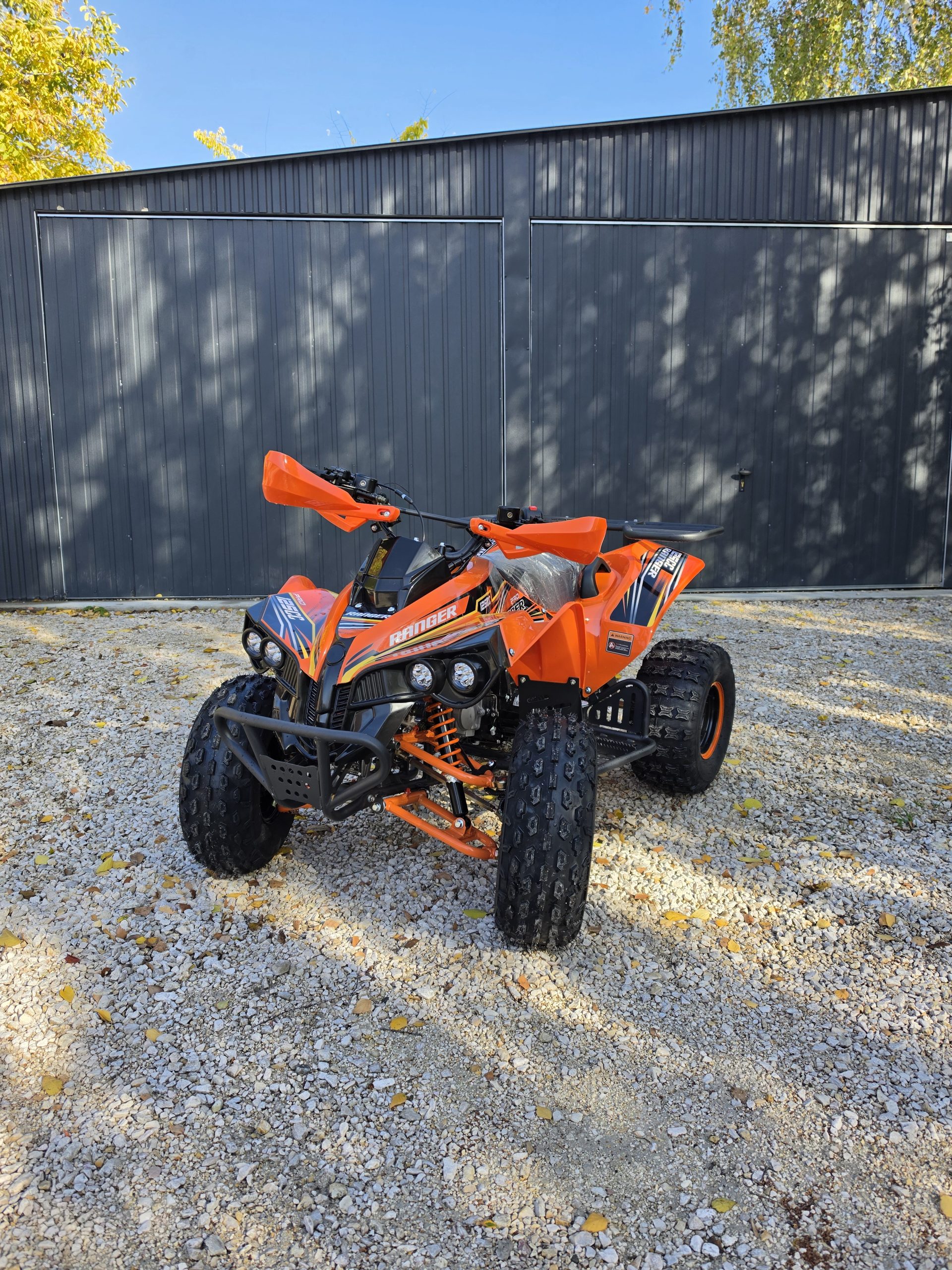 Gyerek quad KXD Ranger 008 125cc narancs, erősített modell