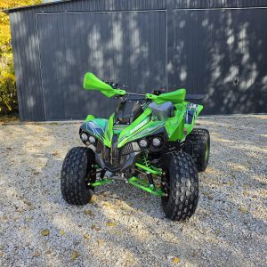 Gyerek quad KXD Ranger 008 125cc Zöld, erősített modell