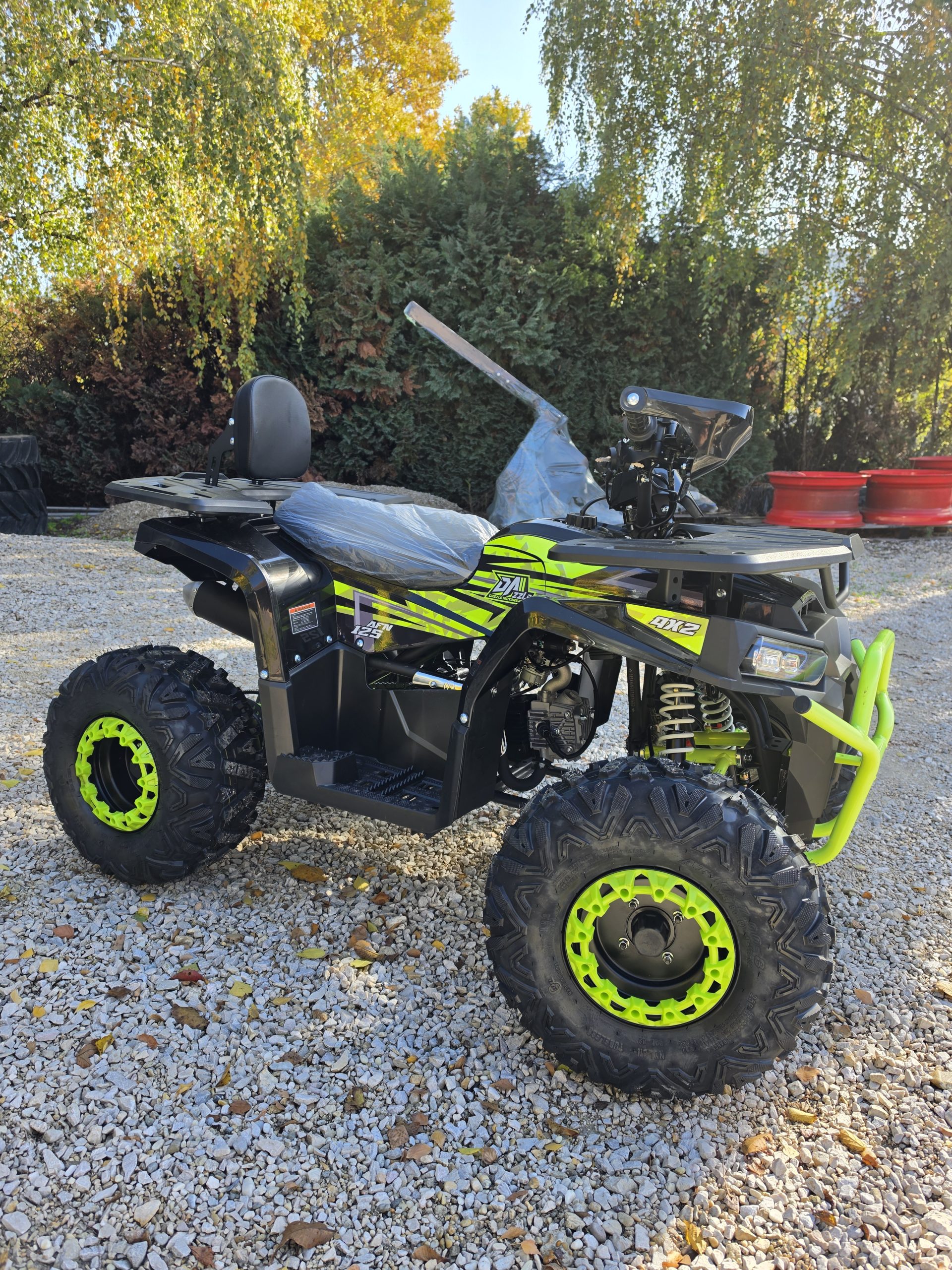 AFN125cc automata gyerek quad fekete - Image 2